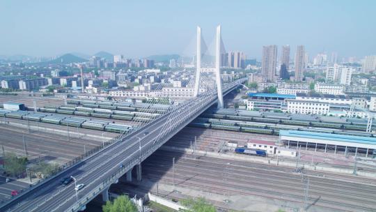 徐州市和平大桥-4k航拍