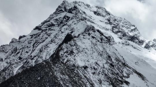 四姑娘山双桥沟景区航拍