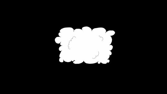 4kMG二维动画卡通喜气云朵烟雾元素素材 (7)