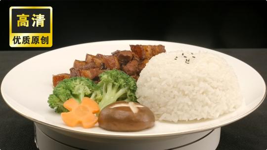 台湾美食卤肉饭预制菜 红烧肉盖饭
