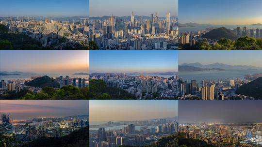 深圳2024年城市天际线和港口码头合集