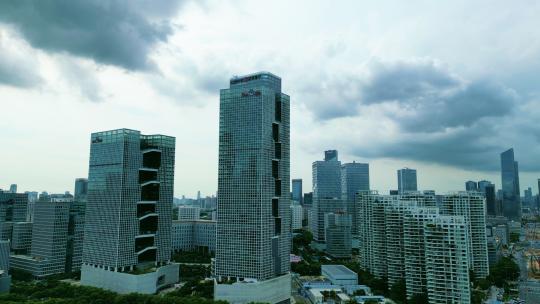 深圳南山百度大楼航拍