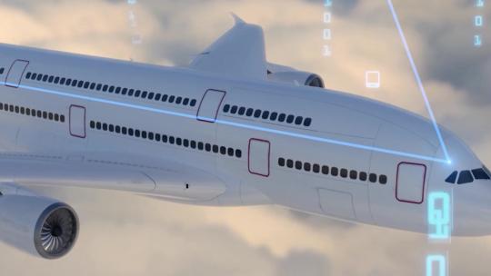 物流飞机航空国际贸易运输航海运输AE视频素材教程下载