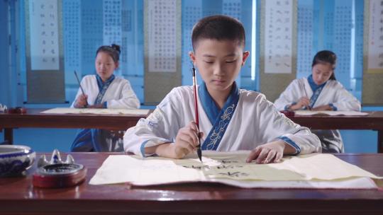 国学书法-中国书法视频素材模板下载