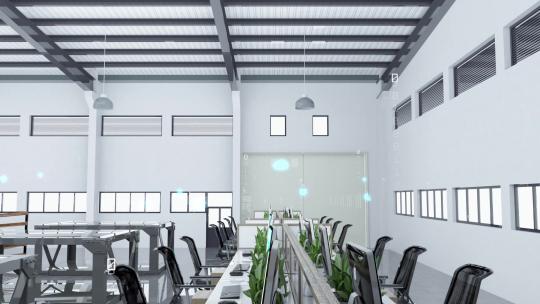 数字化工厂 科技车间