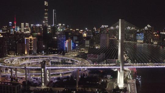 上海南浦大桥航拍C-log4k