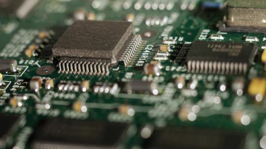 科技电路板cpu芯片主板互联网视频素材模板下载