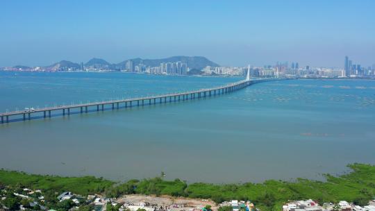 深圳湾大桥视频素材模板下载