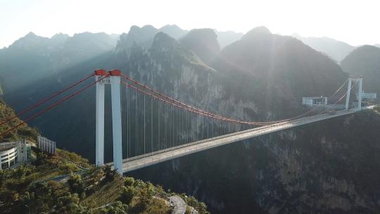 贵州省·安顺市·关岭·县·北盘江大桥4视频素材模板下载