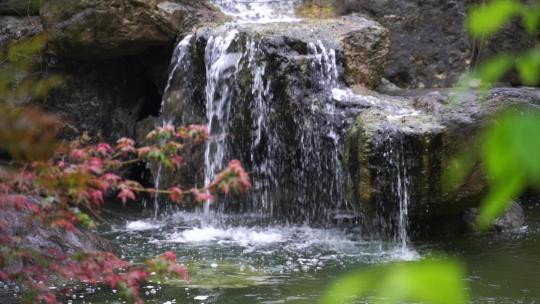 小溪流水小瀑布水资源山涧水源