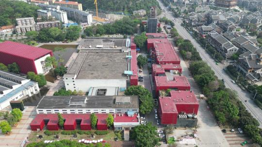 广西柳州工业博物馆航拍