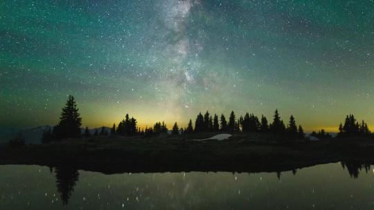 银河星空 星空延时  银河延时   梦幻银河