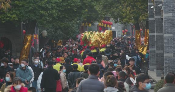 台儿庄旅游游客人群