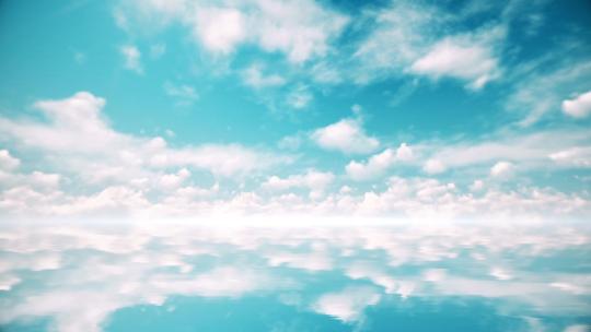 盐湖-镜面天空
