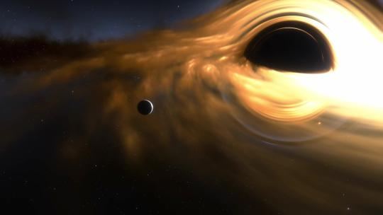 黑洞宇宙星空
