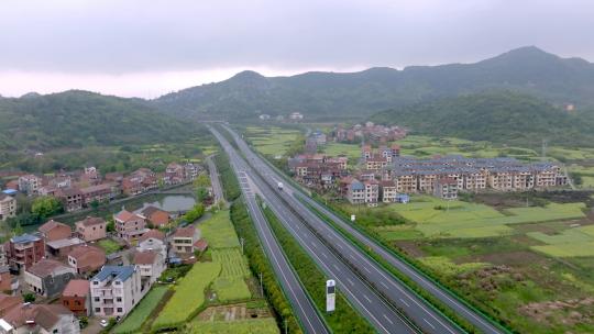 武广高速公路航拍