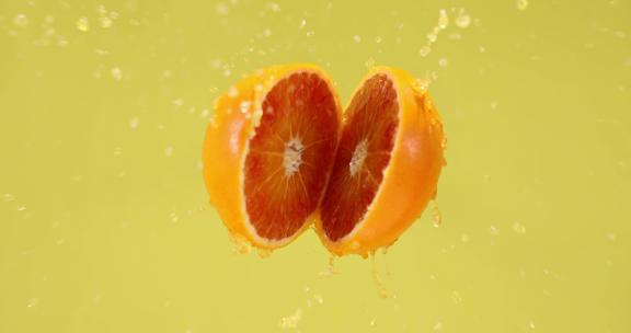 水果 柚子 饮料广告素材