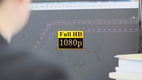 CAD绘图员视频素材模板下载