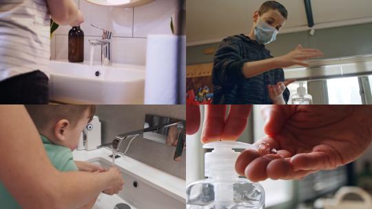 【合集】正在洗手的人 干净 清洁