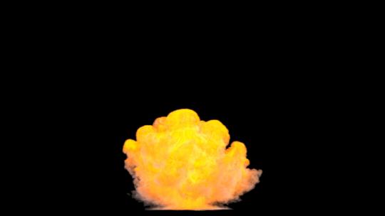 4k地面上爆炸后浓烟火光光效-alpha (6)