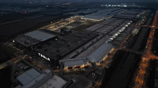上海特斯拉汽车工厂建筑