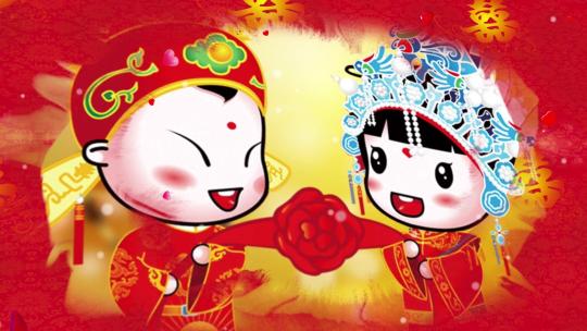 中国风高贵典雅浪漫喜庆婚礼相册之3
