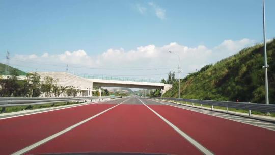 4k 自驾在高速公路视频素材模板下载