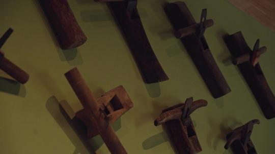 古代木工木雕工具展示