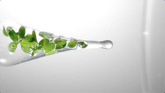 植物萃取植物精华精华液护肤品精华液滴下