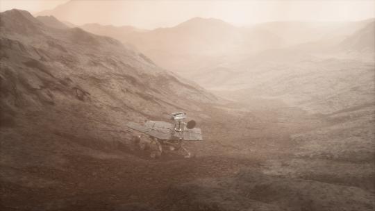 机遇火星探索红色星球表面