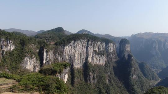 湖南湘西徳夯大峡谷地质公园航拍