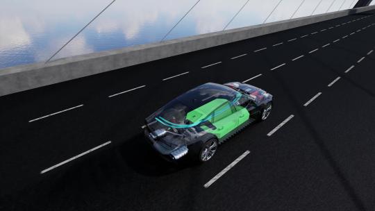 氢能源 氢能电动汽车 新能源 氢能 绿色环保