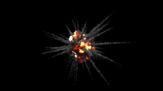 4k爆炸后四射的颗粒烟火光光效-alpha (2)