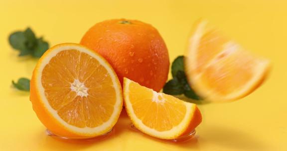 夏季橙汁饮料广告视频素材