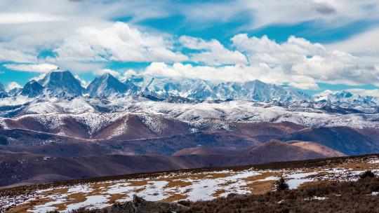 川西甘孜贡噶群