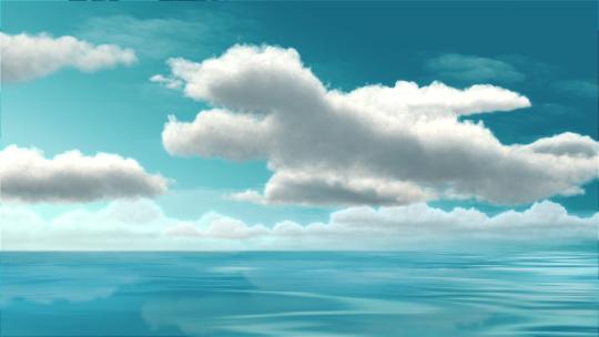 天空2d动画风格