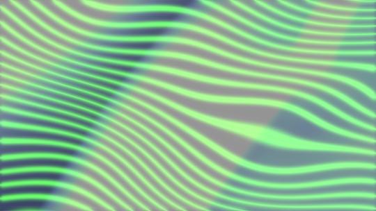 绿色漩涡曲线棱镜背景