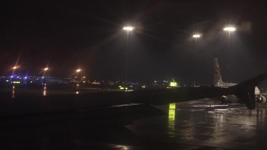 江北国际机场夜景
