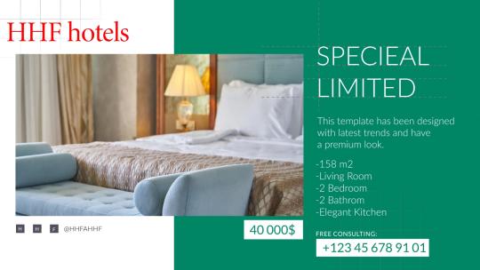 酒店民宿房产中介促销宣传视频模板