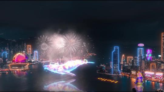 城市香港赛博朋克AE工程模版AE视频素材教程下载