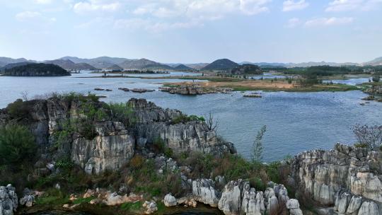 4K海峰湿地公园航拍