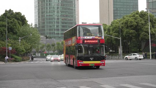 上海陆家嘴观光车