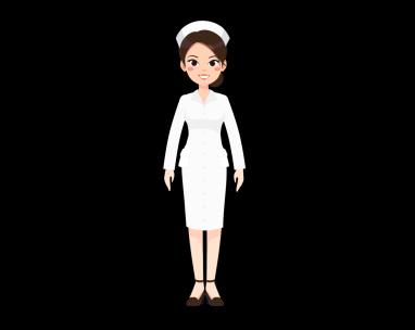 【原创】mg动画人物女医生、女护士解说AE视频素材教程下载