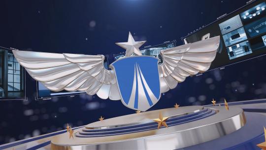 大气空军片头AE模板