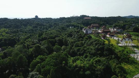 合集大好河山湖南常德桃花源5A景区航拍