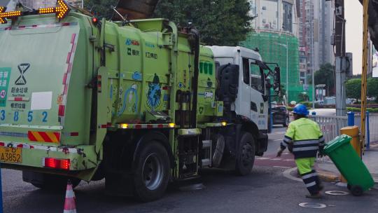 城市环保垃圾回收清理