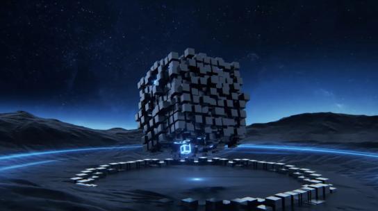 科技魔方倒计时C4D工程