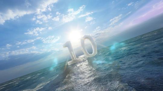 大气倒计时模板