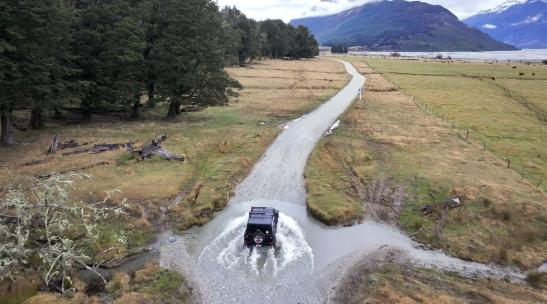 Glenorchy Paradise 2 车辆涉水