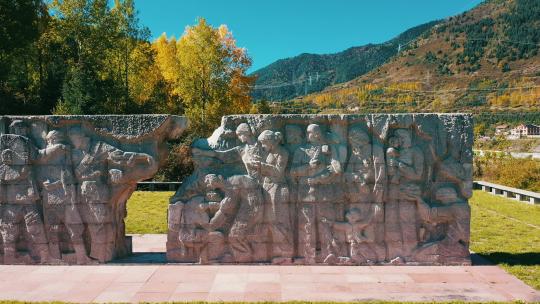 红军长征纪念碑园雕塑群